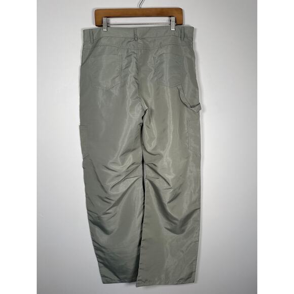 Lioness NEW Miami Vice Pants Size XL (US 10) Sage Green Cargo - Picture 5 of 11